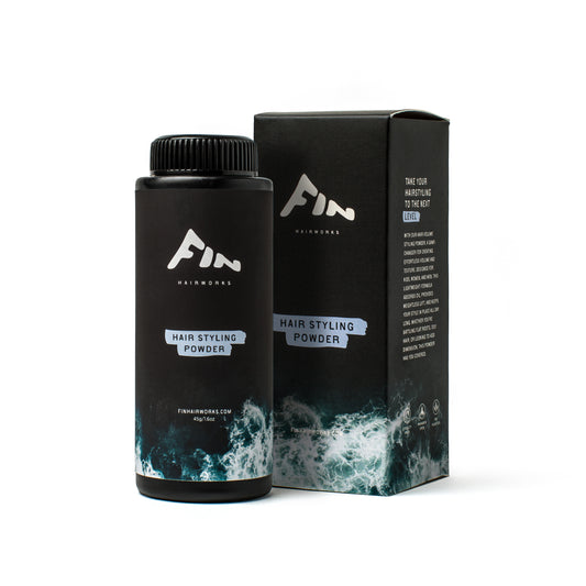 Fin Hairworks Hair Styling Powder | 45g Shaker Bottle | Unscented